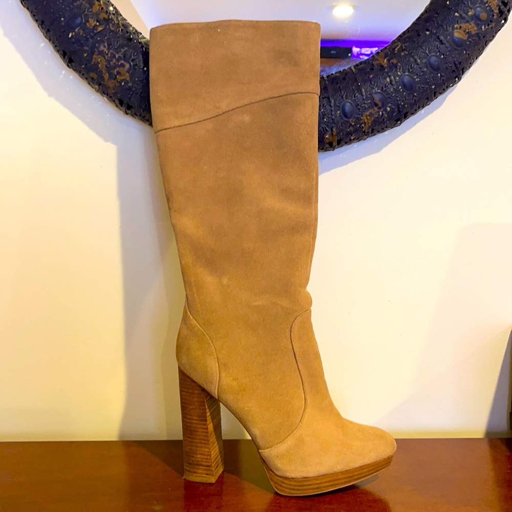 BCBG MAX boots wore once